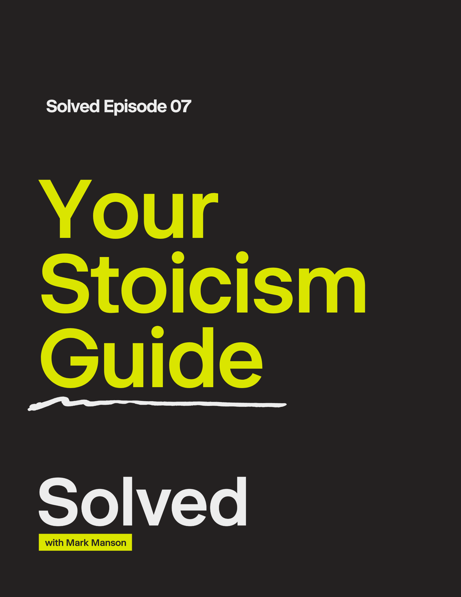 Stoicism, Solved guide