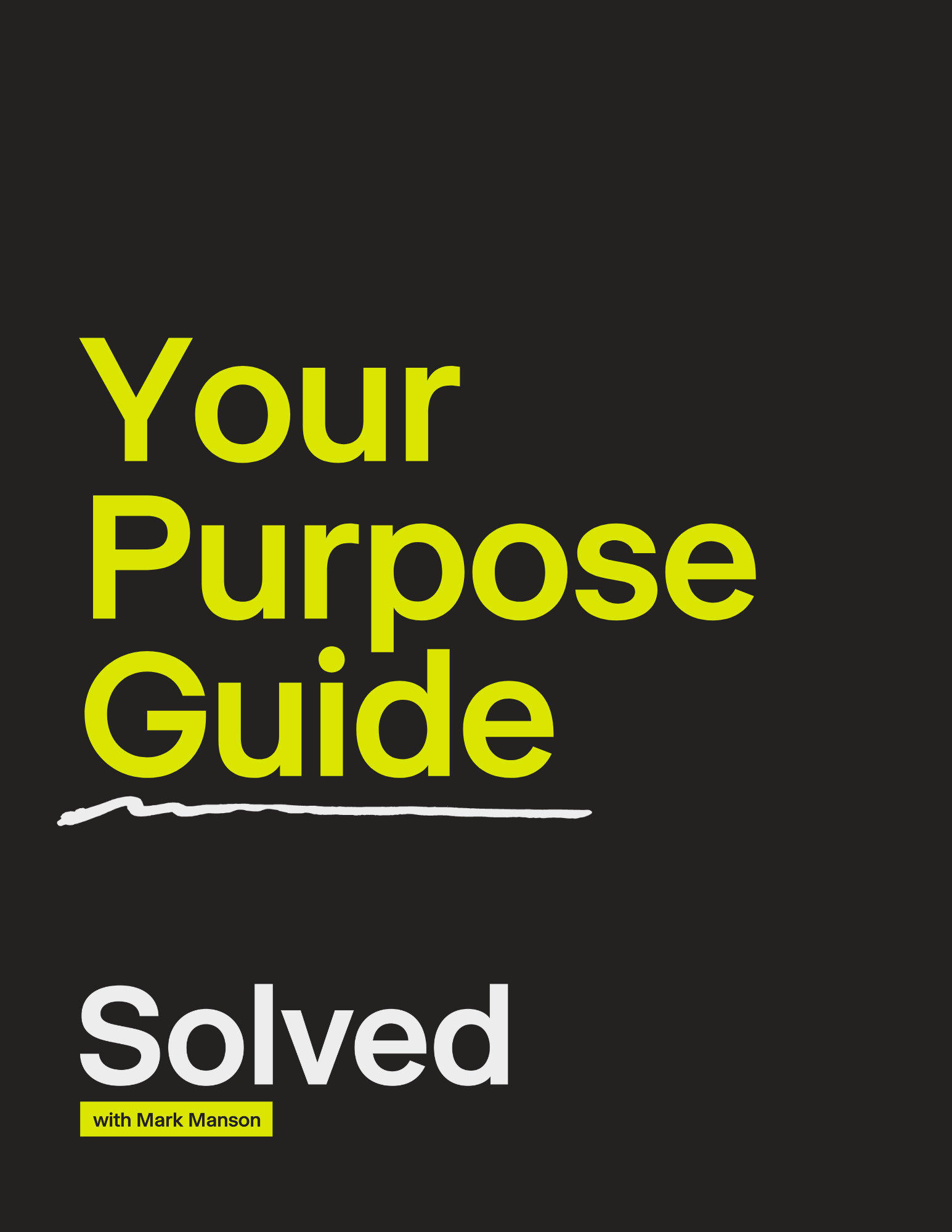 Solved, Answers: Finding Purpose, Failing Better, and the AI Future guide